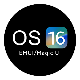 Imagem do ícone OS 16 Dark EMUI/Magic UI Theme