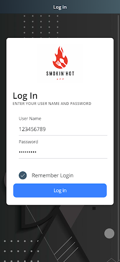 Android application Smokin’ Hot Card screenshort