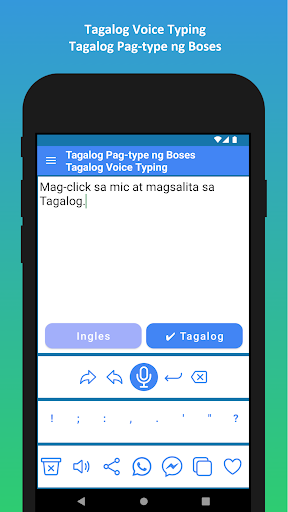 Tagalog Voice Typing App Screen 3