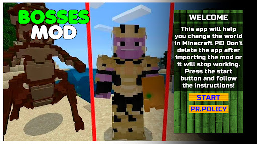 Boss Mod for Minecraft PE