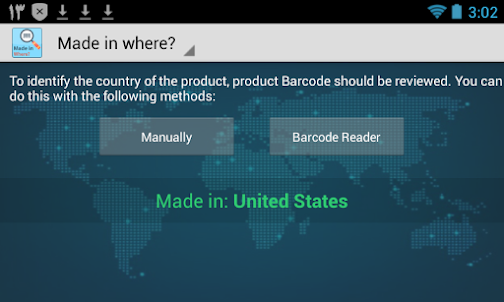 Made in Where? Barcode Reader