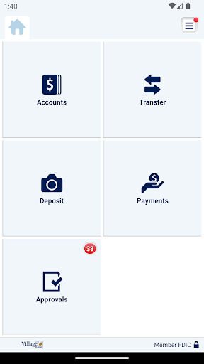 Village Bank MN Business Screen 3