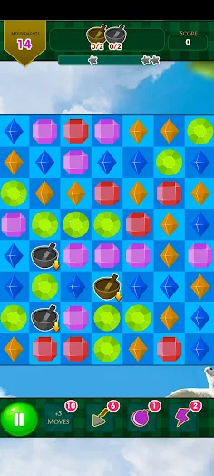 1001 Pierres Match 3 - Screenshot 3