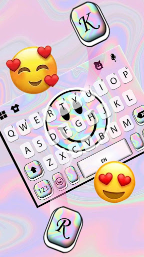 Laser Smiley Face Theme Screen 3