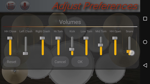Drum Set Screen 3