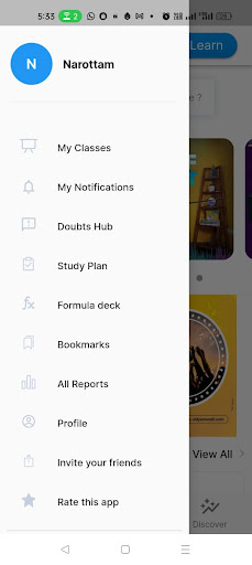 VMC Student Screen 3