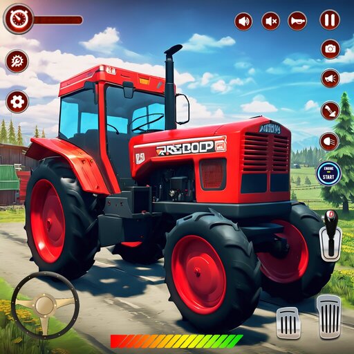 Cargo Tractor Trolley Game