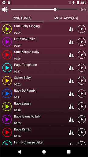 Baby Sound Ringtones Wallpaper Screen 2