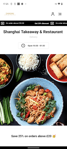 Android application Shanghai Takeaway & Restaurant screenshort