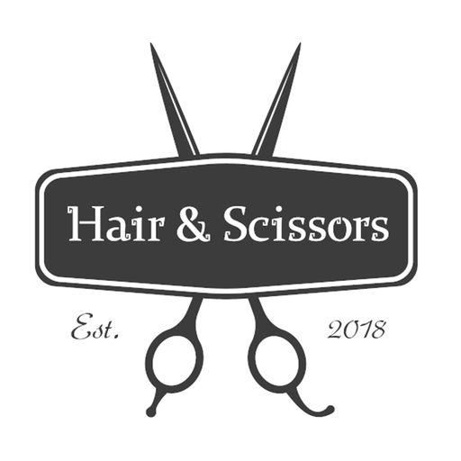 Hair&Scissors logo