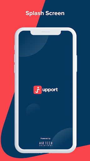 Android application iSupport screenshort