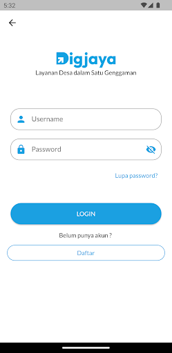 Android application Digjaya screenshort