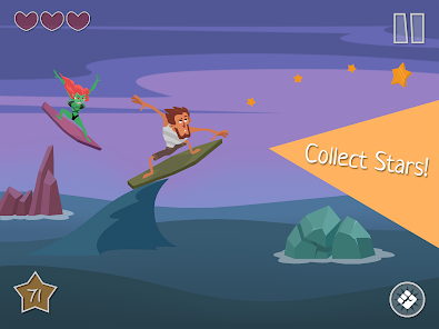 Screenshot 12 Bones Bounce:  Surf to Live android
