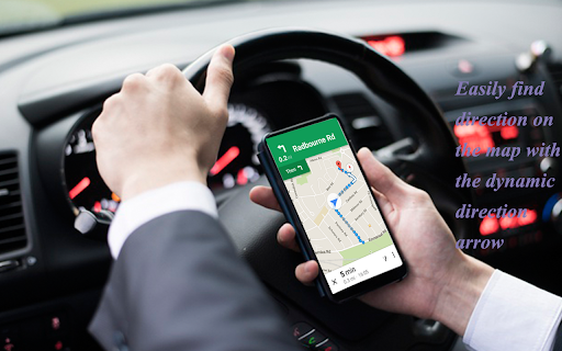 Android application GPS Navigation Find Route Map screenshort
