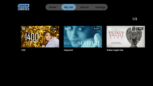 Show Me Indies Screen 3