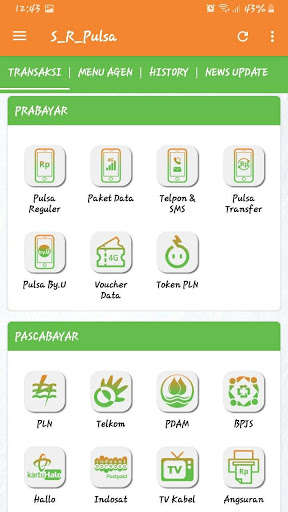 S_R_Pulsa Agen Pulsa dan PPOB Screen 3