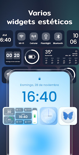 Vista previa de la aplicación
