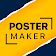 Self Poster Maker Design Logo icon