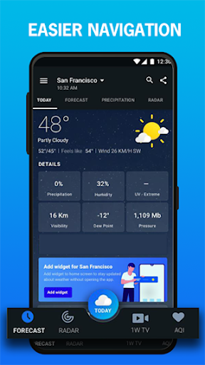 1Weather: Weather Forecast, Widget, Alerts & Radar  APK screenshots 2