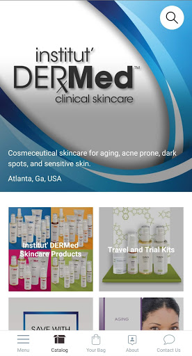 Android application Institut Dermed Clinical Skinc screenshort