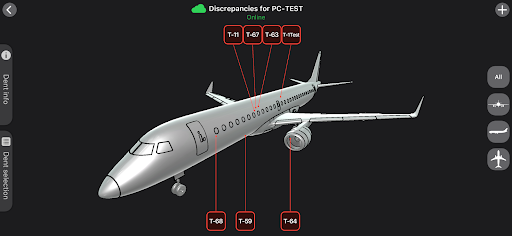Android application dent & buckle screenshort