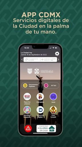 Android application App CDMX screenshort