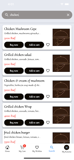 Karame Food Screen 3