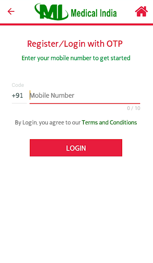 Android application Medicalindia screenshort