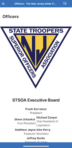Android application NJ State Trp. Sup Off Assoc screenshort