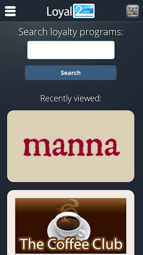 Android application Loyal2 screenshort