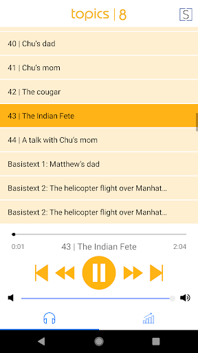Android application topics 8 screenshort