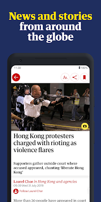 Tải The Guardian (MOD, Premium) – App xem tin tức Thế giới