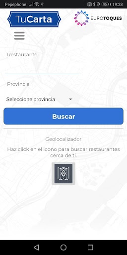 Android application TuCarta screenshort
