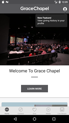 Android application Grace Chapel Mason screenshort