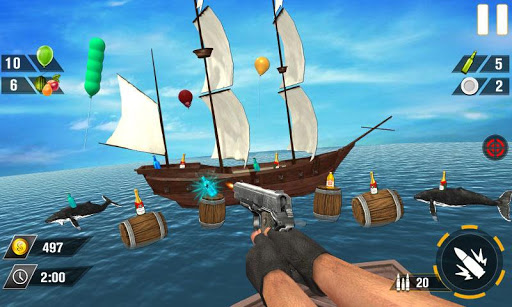 Bottle Gun Shooter Game Screen 3