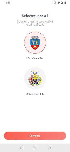 Android application Transregio screenshort