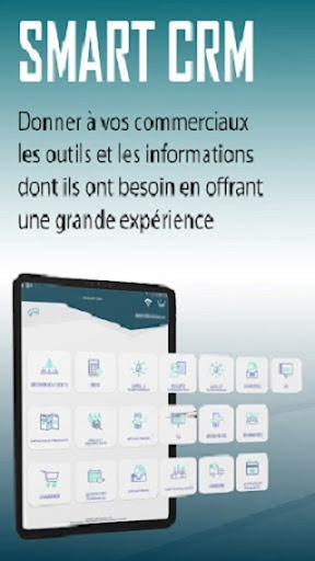 Android application SMART CRM MOUSSEM screenshort