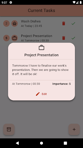 Tasker - Your helpful reminder Screen 2
