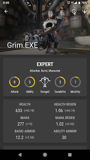 Paradex - Your Companion! Screen 2