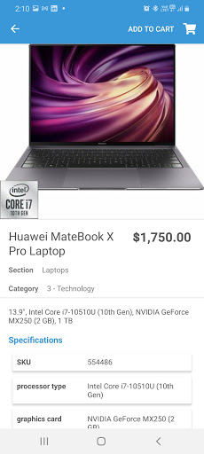 One Day Ecommerce Screen 3