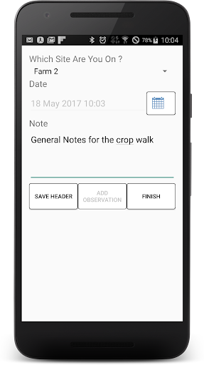 MTrackAG Agronomy Manager Screen 2