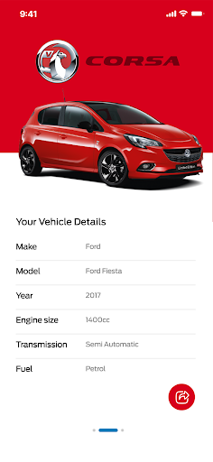 My Vauxhall Corsa Screen 3