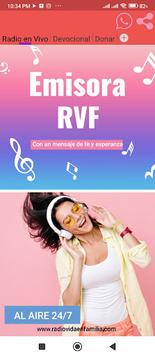 Emisora RVF Screen 2