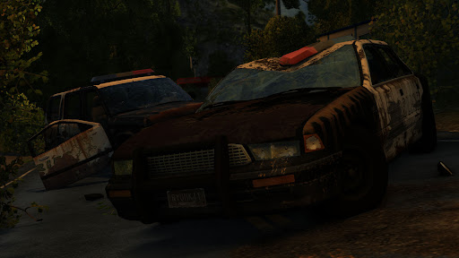 Russian Police Car Crash Drive