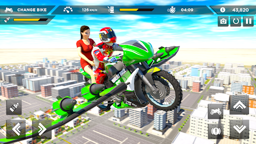 Flying Bike Real Simulator Screen 2