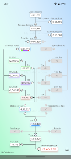 Tax Calculator India 2024-2025のおすすめ画像3