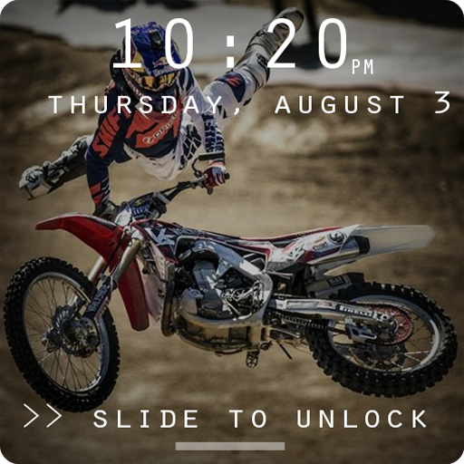 Motocross Lock Screen logo