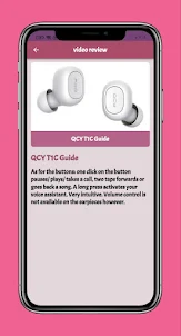 QCY T1C Guide