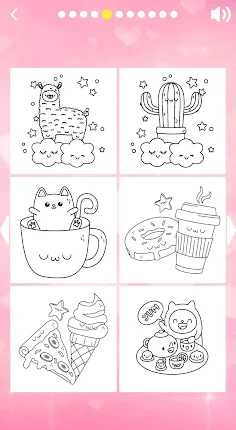 Kawaii Game Coloring Book - Screenshot 3