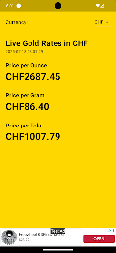 International Gold Rate Live